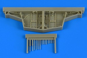 Aires 1:48 4750 Hawker Sea Fury wheel bay for Airfix