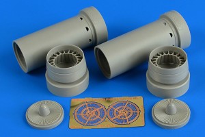 Aires  4770 Phantom FGR.2 exhaust nozzles f.Hasegawa