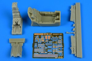 Aires 1:48 4732 IAI Kfir C7 cockpit set for AMK