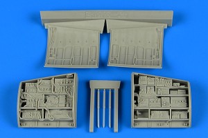 Aires 1:48 4755 F-15 Eagle electronic bay for GWH