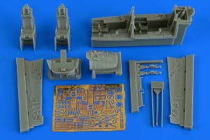 Aires 1:48 4775 F-15D Eagle cockpit set (early v.) for GWH