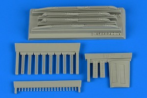 Aires 1:48 4747 Su-17/22M3/M4 Fitter K covered chaff/fla dispensers for Kitty Hawk