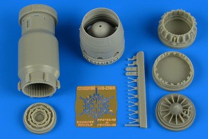 Aires 1:48 4748 MiG-23BN late exhaust nozzle-opened for Trumpeter