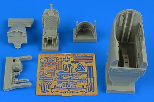Aires 1:48 4790 MiG-25RB Foxbat-B cockpit set for ICM