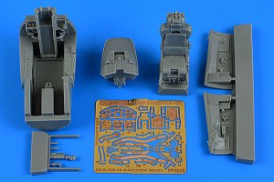 Aires 1:48 4810 F-104G Starfighter cockpit set (M.B. GQ-7A ej. seat) for Kinetic