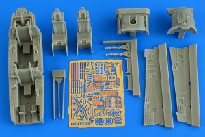 Aires 1:48 4780 F-15D Eagle cockpit set (late v.) for GWH