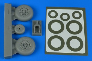 Aires 1:48 4802 Do 217N wheels & paint masks - early B ICM