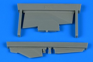 Aires 1:48 4794 MiG-23BN correct tail fin for Trumpeter