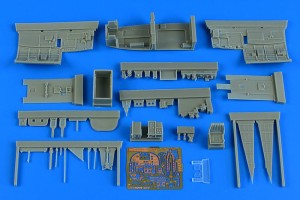 Aires 1:48 4785 Beaufighter TF. X cockpit set f. Revell
