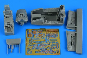 Aires 1:48 4817 F-104J Starfighter cockpit set for Kinetic