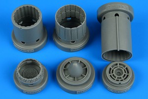 Aires 1:48 4833 F-104G/TF-104G Starfighter exhaust nozzle for KINETIC