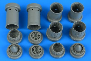 Aires 1:48 4844 F-4J Phantom II exhaust nozzle for ACADEMY