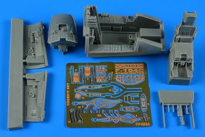 Aires 1:48 4854 F-104C Starfighter cockpit set for KINETIC