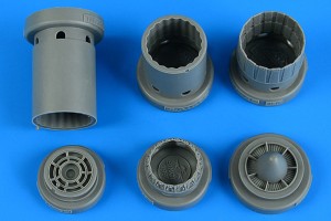 Aires 1:48 4836 F-104S/G Starfighter exhaust nozzle for HASEGAWA