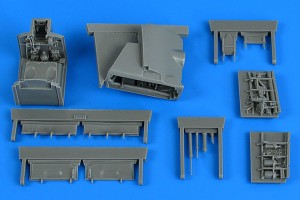 Aires 1:48 4838 Harrier GR.1/GR.3 wheel bay for KINETIC