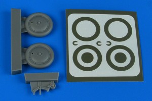 Aires 1:48 4869 K5Y Willow wheels & paint masks