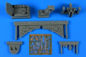 Aires 1:48 4850 Harrier GR.3 cockpit set for KINETIC