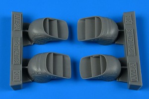 Aires 1:48 4883 Harrier AV-8A/TAV-8A/T.2/T.4/T.8 exhaust nozzles