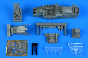 Aires 1:48 4886 Rafale C/M cockpit set for HOBBY BOSS