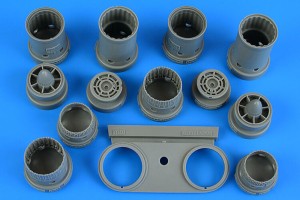 Aires 1:48 4887 RA-5C Vigilante exhaust nozzles - early for TRUMPETER