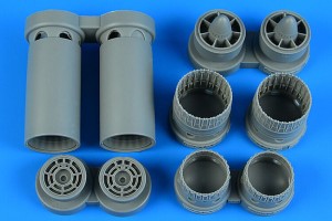 Aires 1:48 4889 F-4B/N/C/D Phantom II exhaust nozzles for ZOUKEI MURA