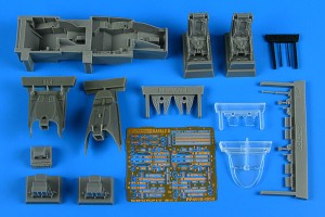 Aires 1:48 4890 Rafale B - early cocpkit set HOBBY BOSS