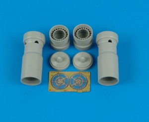 Aires 1:72 7179 FG.1 British Phantom Exhaust Nozzles für Fujimi Bausatz