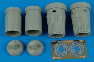 Aires 1:72 7207 Su-27 Flanker B exhaust nozzles Für Italeri Bausatz