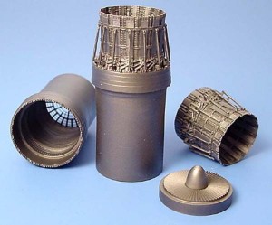 Aires 1:72 7170 F-15C exhaust nozzles - late version Für Hasegawa Bausatz.