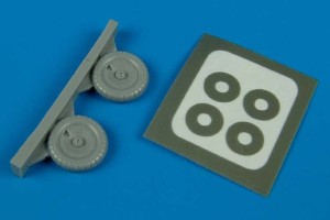 Aires 1:72 7237 Fw 190A-5/A-9 wheels & paint masks