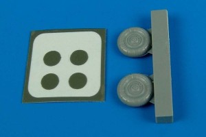 Aires 1:72 7224 Bf 109G-10/K wheels & paint masks