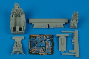 Aires 1:72 7239 F-105D Thunderchief cockpit set for TRU