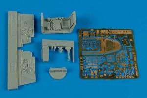 Aires 1:72 7259 Bf 109G-2 cockpit set for Fine Models