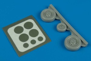 Aires 1:72 7240 F-105 Thunderchief wheels & paint masks