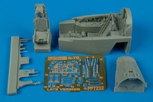 Aires 1:72 7232 A-7E Corsiar II (late v.) cockpit set