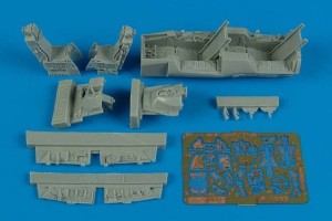 Aires 1:72 7262 F-16l Sufa cockpit set for Kinetic