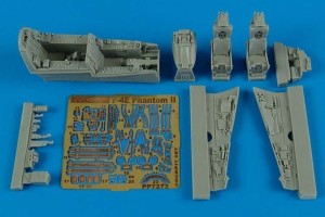 Aires 1:72 7272 F-4E Phantom II cockpit set for Hasegawa