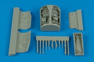 Aires 1:72 7254 F-16l Sufa wheel bay for Hasegawa