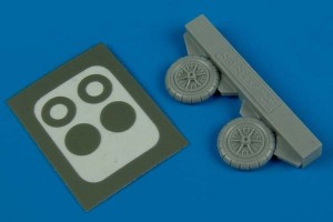 Aires 1:72 7245 Bf 109E/F wheels
