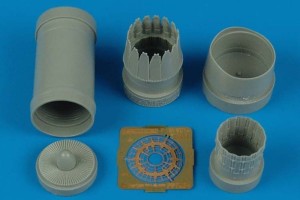 Aires 1:72 7255 F-16l Sufa exhaust nozzle for Hasegawa