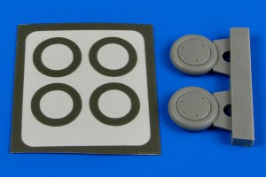 Aires 1:72 7311 Gloster Gladistor wheels & paint masks