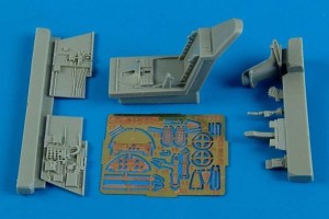 Aires 1:72 7292 Bf-109E-3/E-4 cockpit set for Airfix