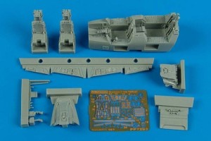 Aires 1:72 7293 F-14A Tomcat cockpit set for Fujimi