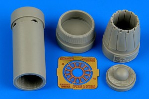 Aires 1:72 7326 JAS-39C Gripen exhaust nozzle-closed f.R
