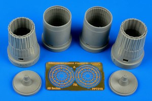 Aires 1:72 7318 Su-30MKK Flanker G exhaust nozzles f.Tru