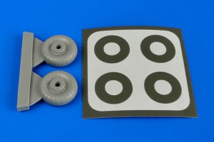 Aires 1:72 7330 Dornier Do 17 wheels&paint masks f.Airfi