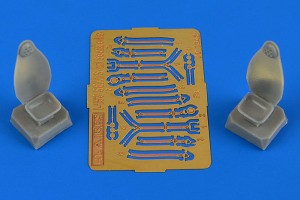 Aires 1:72 7342 I-153 Chaika seat for ICM