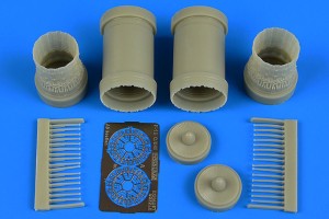 Aires 1:72 7352 F-15E Strike Eagle exhaust nozzles (new kit) for Academy
