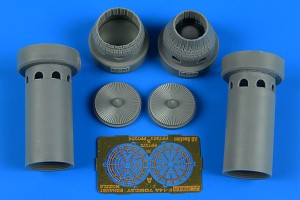 Aires 1:72 7374 F-14A Tomcat exhaust nozzles - varided position for Academy