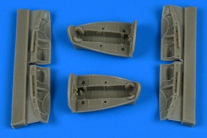 Aires 1:72 7366 Beaufighter undercarriage bay f.Hasegawa